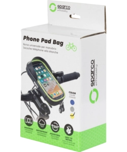 CUSTODIA PORTA CELLULARE PER BICI IN MICROFIBRA, 19X11X5,5 CM